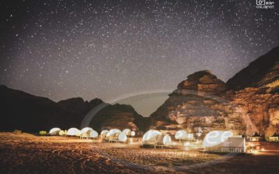 BubbleTree Luxury Camp: One thousand and one stars in the heart of Jordan