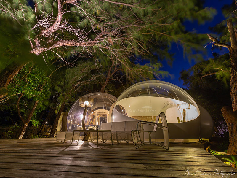 Découvrez notre éco-responsable Bubble Lodge sur l’île Maurice.