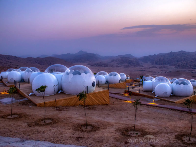 TF1 : Des hôtels Bulles pour protéger l’environnement